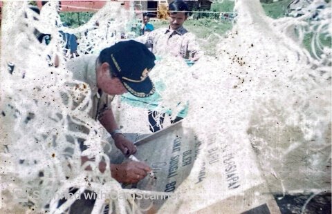 Pembukaan Acara Peresmian Desa Persiapan tahun 200